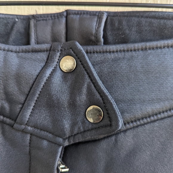 Obermeyer Sport Vintage Wool Belnd Black Stirrup ski pants 10R - Picture 4 of 7